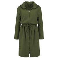 Bademantel "Louise" - XS (Grün) von Essenza