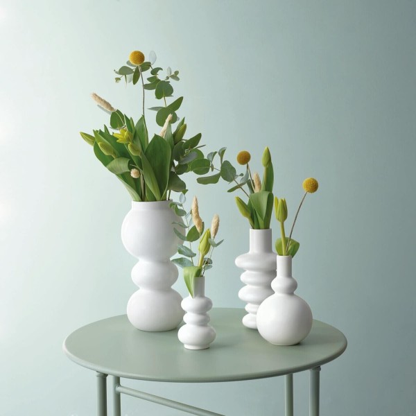 Vase "Como" - 7x23,5 cm (Weiß) von ASA