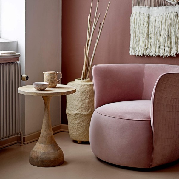 Bloomingville Lounge-Sessel "Figure" (Rosa)