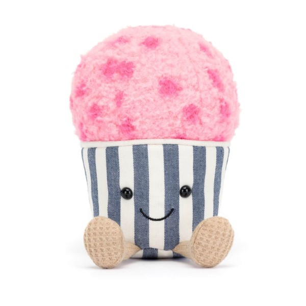 Jellycat Kuscheltier Eisbecher "Amuseable" - 16 cm (Rosa)