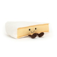 Jellycat Kuscheltier Brie "Amuseable" (Gelb/Weiß)