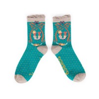 Powder Damen Socken "A-Z" - Buchstabe U