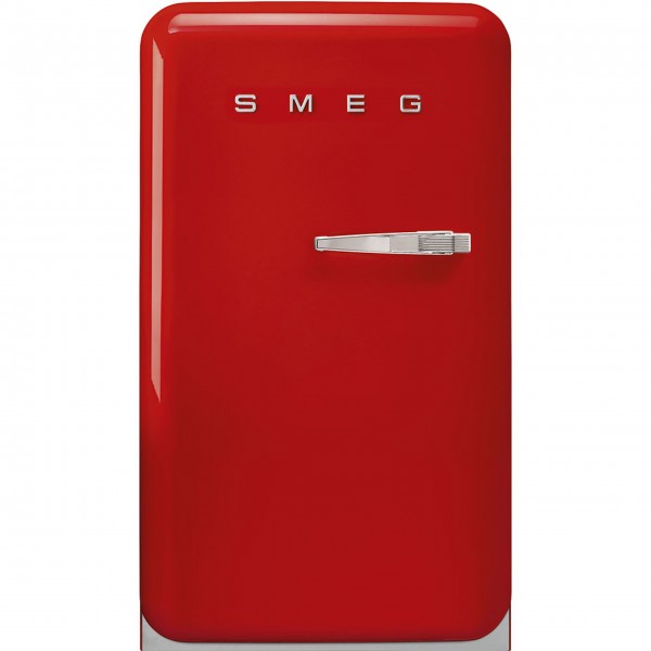 smeg Happy Homebar "50's Retro-Style" FAB10 mit Türanschlag links (Rot)