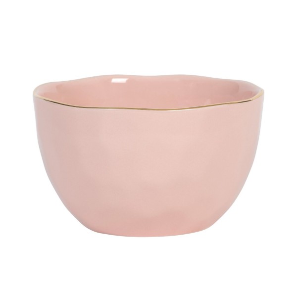 Schale "Good Morning" - ø14cm (Rosa/Gold) von Urban Nature Culture
