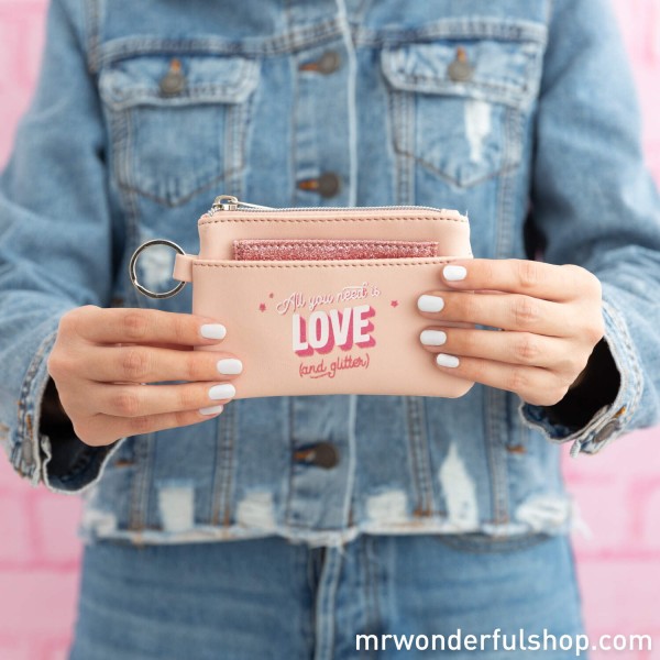 mr. wonderful* "all you need is Love (and glitter)"