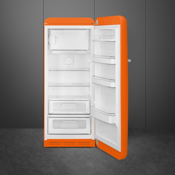 smeg Kühlschrank "50's Retro Style" FAB28 (Orange) Tür rechts