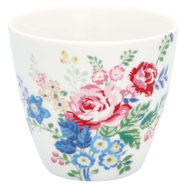 GreenGate Latte Cup "Elina" (White)