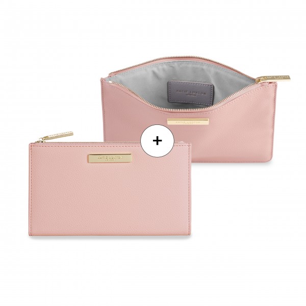 Geldbeutel mit Pouch "Alise" (Rosé) von KATIE LOXTON