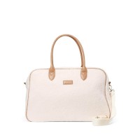Reisetasche "Pebbles Teddy" - 50x20x17cm (Weiß) von Essenza