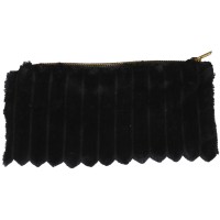 Kosmetikbeutel "Velour" klein (Schwarz) von Chic Antique