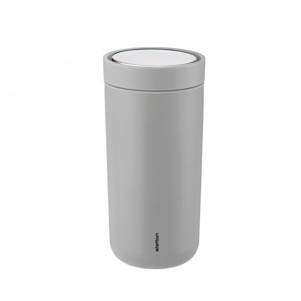 Stelton To-Go Becher "Click" - 0,4L (Hellgrau)