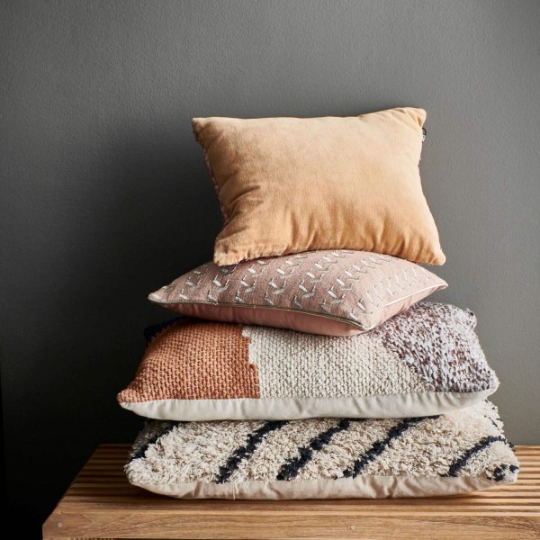 Strick-Kissen - 40x60 cm (Autumn Multicolour) von HKliving