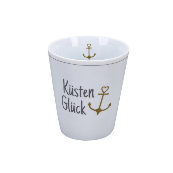 Krasilnikoff Happy Mug "Küstenglück"