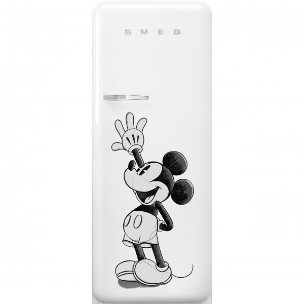 smeg Kühlschrank "50's Retro Style" FAB28 Sonderedition (Mickey Mouse) Tür rechts