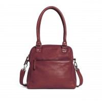 Sticks and Stones Tasche "Orleans Bag" (Red) - Pflanzlich gegerbtes Rindleder