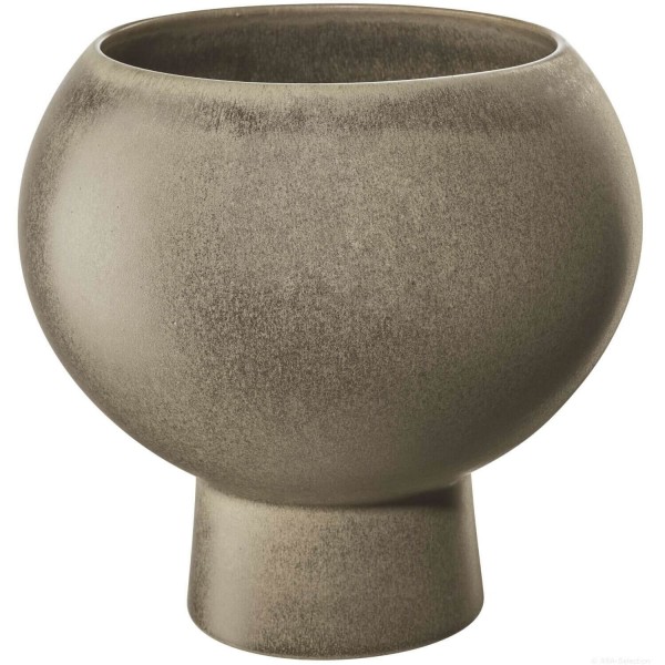 Vase/Übertopf "doro" - 19,5 x 25 cm (Grau) von ASA