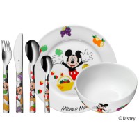 Ideal für Kinder ab 3 Jahren - Das WMF Kindergeschirr-Set Mickey Mouse