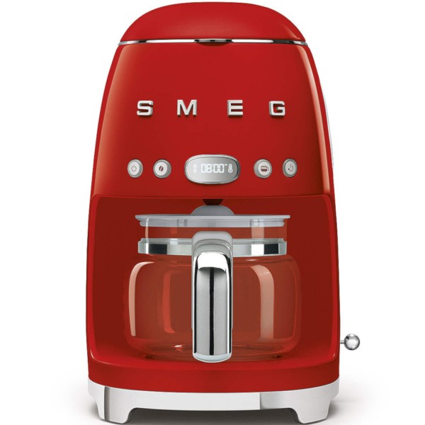 smeg Filter-Kaffeemaschine, smeg Milchaufschäumer, smeg Kaffeemühle
