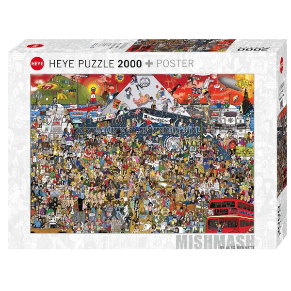 Puzzle "British Music History" von HEYE