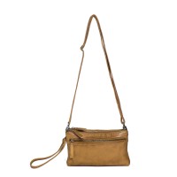 Sticks and Stones Tasche "Ibiza Bag" (Yellow Ocher) - Pflanzlich gegerbtes Rindsleder