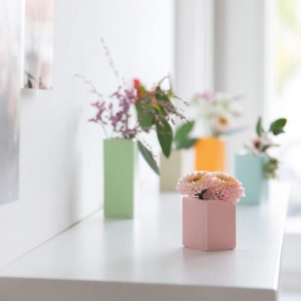 Mini-Vasen (Bunt) von Remember - 5er-Set