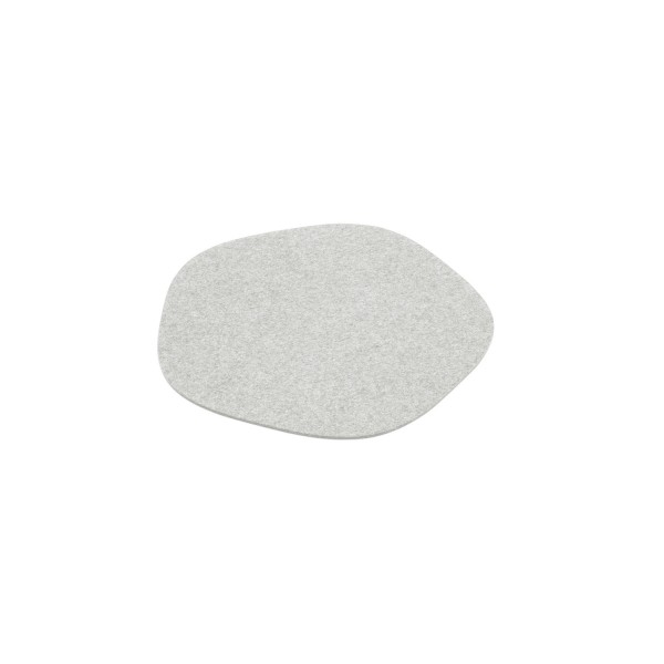 Filz-Untersetzer "Pebble" - 20 cm (Hellgrau/Marmor) von HEY-SIGN