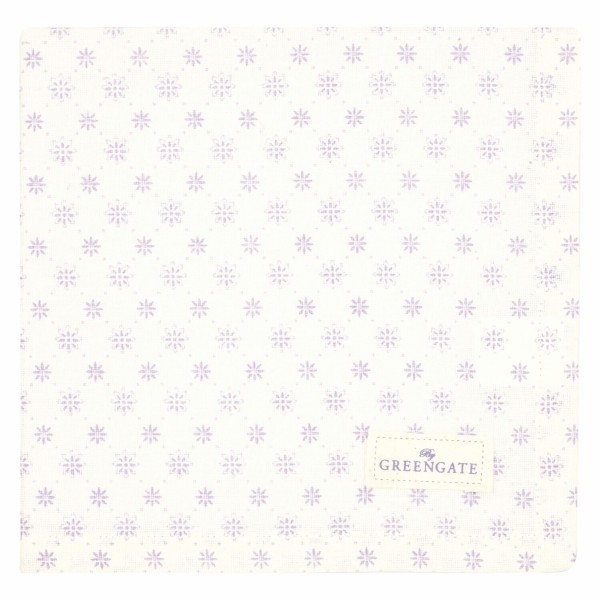 GreenGate Stoffserviette "Laurie" (Lavender)