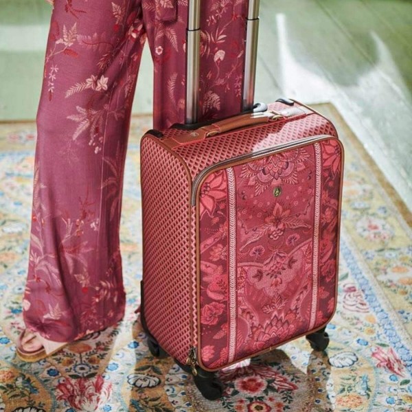 Pip Studio Koffer "Kyoto Festival" - 35x47x22 cm (Dark Pink)