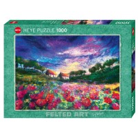 Puzzle "Sundown Poppies" von HEYE