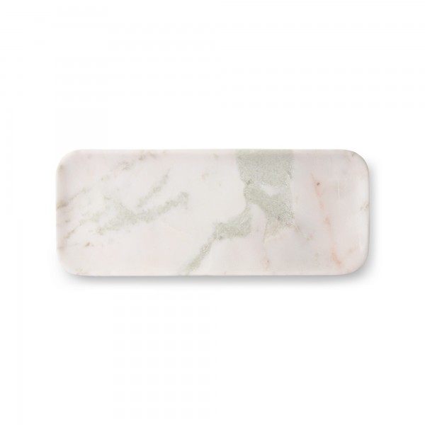 Marmortablett (Weiß/Grün/Pink) von HKliving