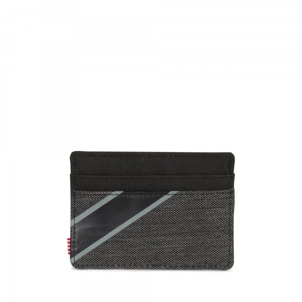 Herschel "Charlie Wallet" Kreditkartenetui (Schwarz)