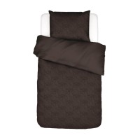 Bettwäsche-Set "Felipa" (Darkest Brown) von Essenza