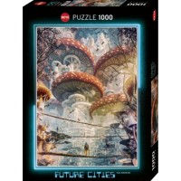 Puzzle "Shroomland / Future Cities" von HEYE