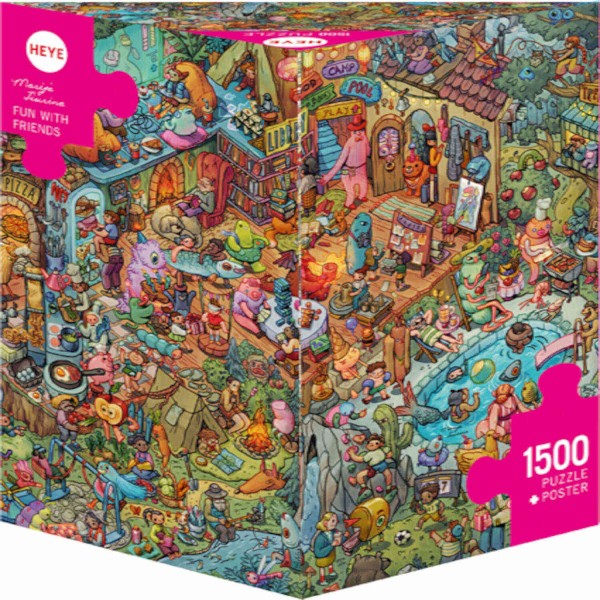 Puzzle "Fun With Friends" - 1500 Teile von Heye