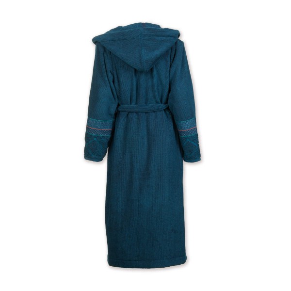 Pip Studio Bademantel "Soft Zellige" - (Blau) S