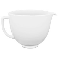 KitchenAid 4,7 l Keramikschüssel zu "Artisan" Küchenmaschine (Weiße Schokolade)