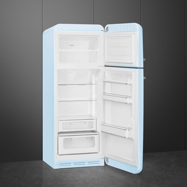 smeg Kühl-/Gefrierkombi "50's Retro Style" FAB30 (Pastellblau) Tür rechts