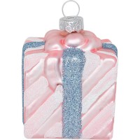 GreenGate Weihnachtsanhänger "Geschenk" (Pale Pink)
