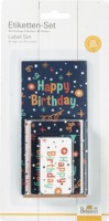 Birkmann Etiketten-&Geschenkanhänger-Set "Happy Birthday"