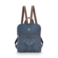 Pip Studio Rucksack "Kyoto Festival" - 28x36x11 cm (Denim Blue)