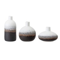 Bloomingville Vase "Harislava" im 3er-Set (Schwarz)