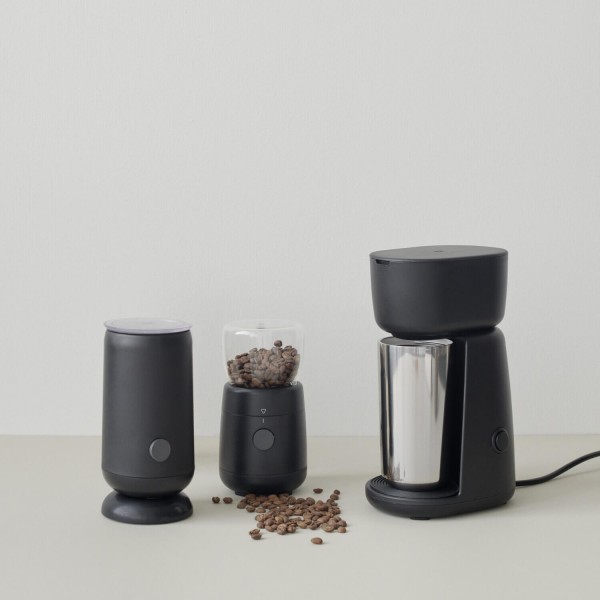 Stelton Rig-Tig Milchschäumer "FOODIE" (Schwarz)