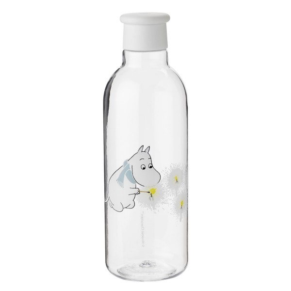 Trinkflasche "DRINK-IT - Moomin" - 750ml (Frost-Weiß) von Stelton Rig-Tig