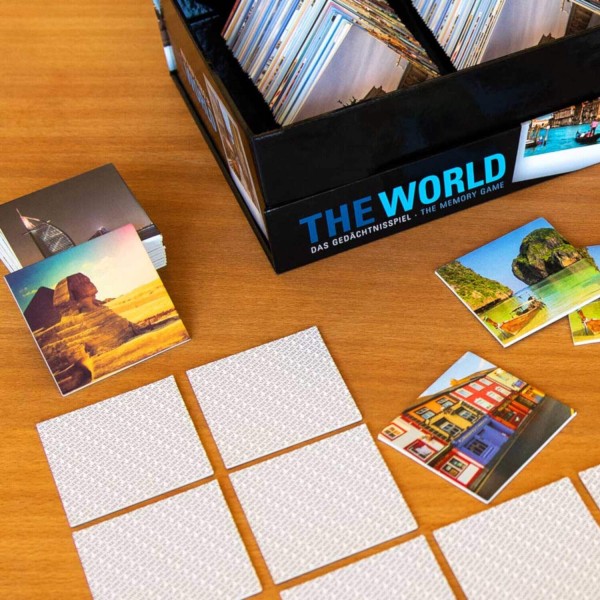 Gedächtnisspiel 44 "The World" in der Magnetbox von Remember Gedächtnisspiel 44 "The World" in der Magnetbox von Remember