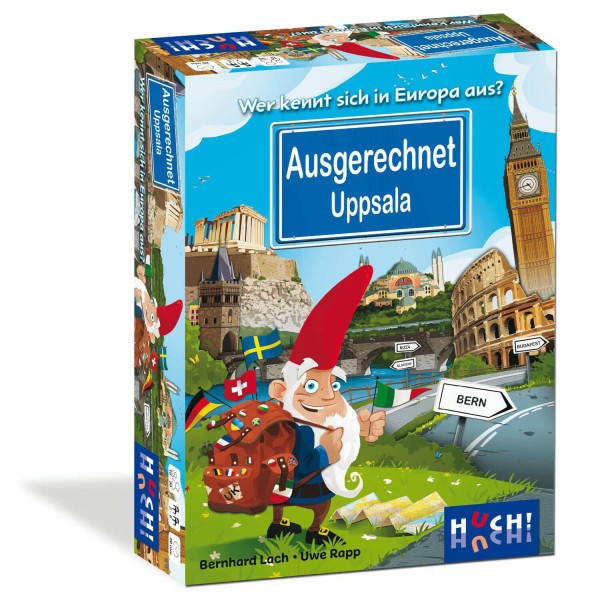 Familienspiel "Ausgerechnet Uppsala" von HUCH!