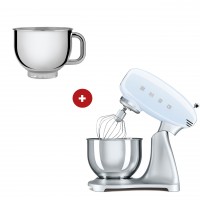 smeg Küchenmaschine mit extra smeg Edelstahlschüssel