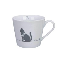 Krasilnikoff Happy Cup mit Henkel "Cat"