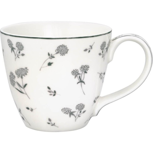 GreenGate Tasse "Sabine" - 10x9 cm (Weiß)