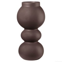 Vase bauchig "Como" - 23,5 cm (Braun) von ASA