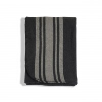 Lexington Decke "Striped Wool" (Grau)